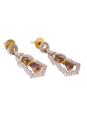 Purple earrings 4
