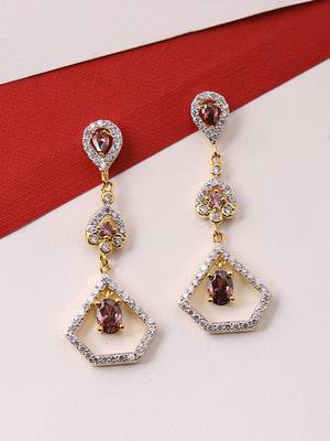 Purple earrings 3