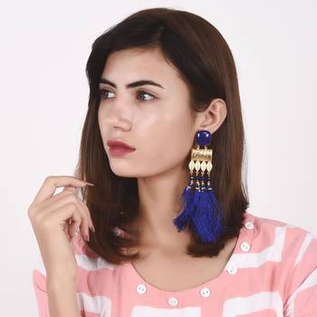 Blue earrings 1