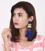 Blue earrings