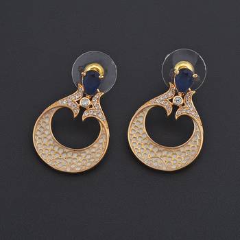 Blue earrings 2