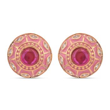 Red earrings 1
