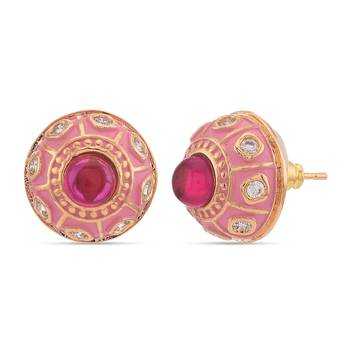 Red earrings 3