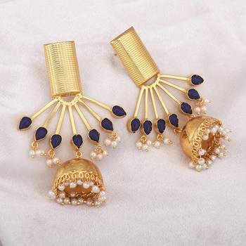 Blue earrings 2