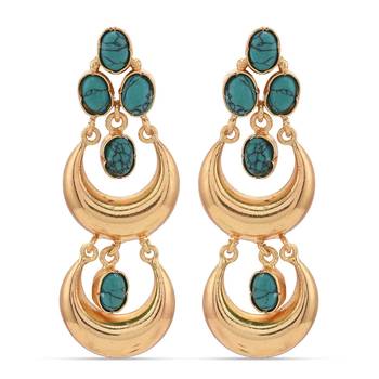 Sky blue earrings 1
