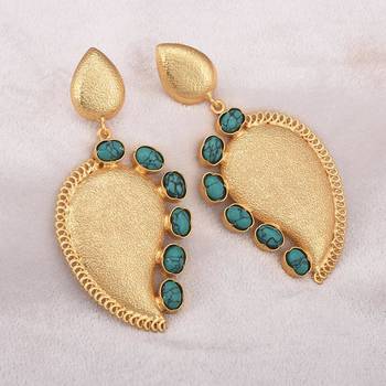 Sky blue earrings 2