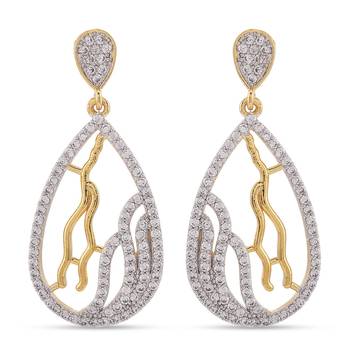 White earrings 1
