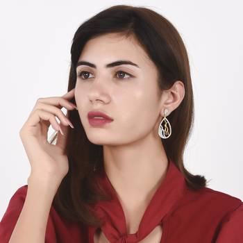 White earrings 2