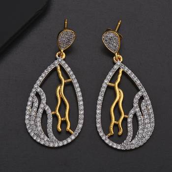 White earrings 3