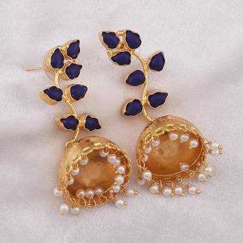 Blue earrings 2