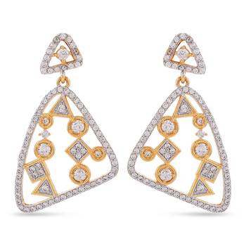 White earrings 1