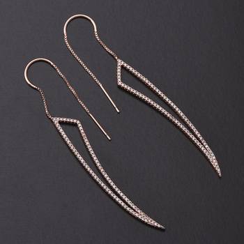 White earrings 3