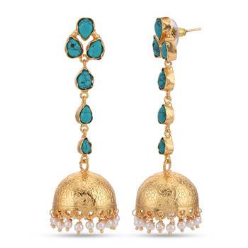 Sky blue earrings 3