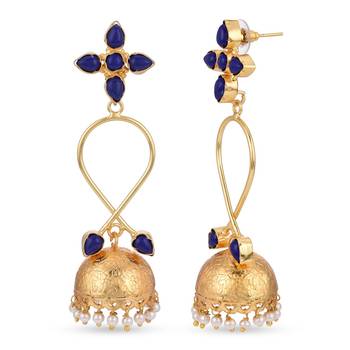 Blue earrings 2