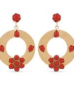 Red earrings