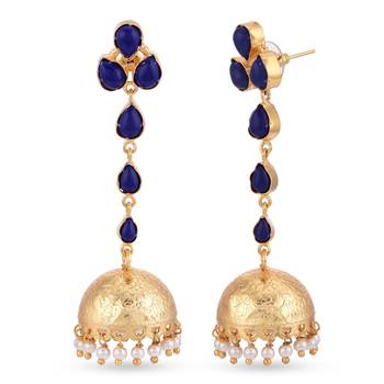 Blue earrings 2