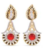 Red earrings
