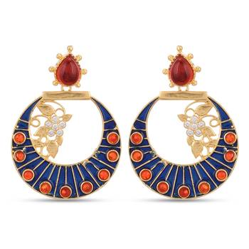 Blue earrings 1