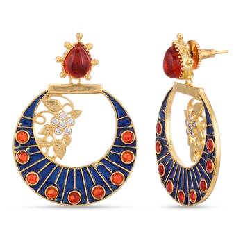 Blue earrings 2