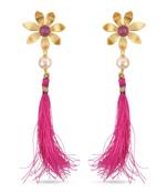 Pink earrings