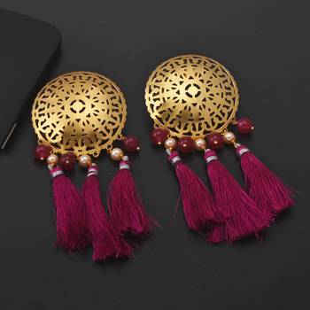 Green earrings 2