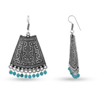 Sky blue earrings 2