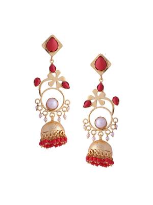 Red earrings 3
