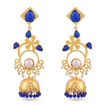 Blue earrings 1