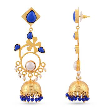 Blue earrings 2