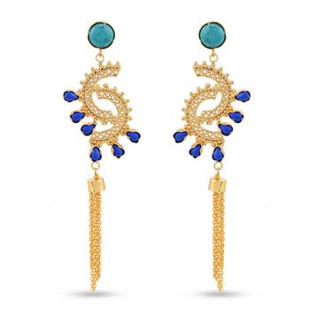 Blue earrings 1