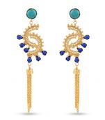 Blue earrings