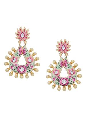 Green earrings 3
