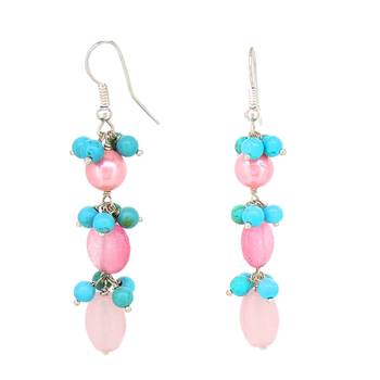 Pink earrings 2