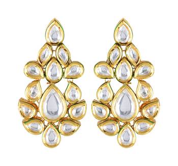 White earrings 1