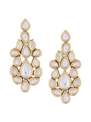 White earrings 3