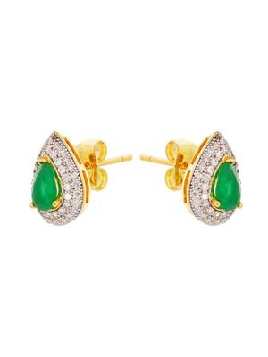 Green earrings 2