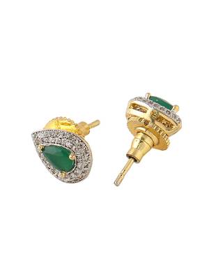 Green earrings 3