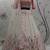 Pearl White gota, thread and sequins embroidered georgette semi stitched lehenga