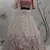 Pearl White gota, thread and sequins embroidered georgette semi stitched lehenga