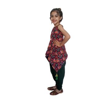 Aglare two cornered designer salwar Suit Patoda print Blue ,salwar kameez suit Black 3