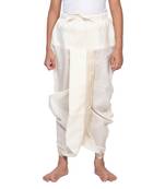 White Traditional Dhoti for Boys
