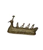 Authentic Handcrafted Bengal Dokra Mayurpankhi Boat