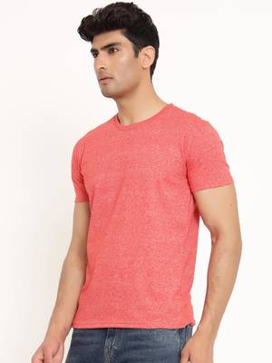 Red plain cotton men-tshirts 2