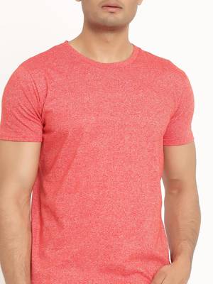 Red plain cotton men-tshirts 3