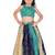 Kids Blue Georgette Lehenga Choli For Girls  