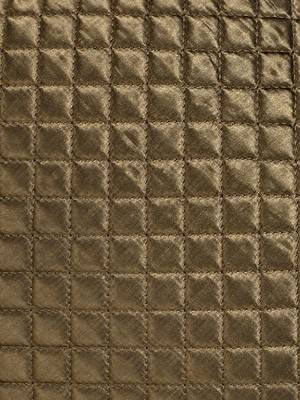 Mezposh Rasta Coffee Brown Quilted Satin Round Cushion Cover (12) 5