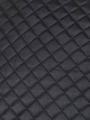 Mezposh Rasta Black Quilted Satin Round Cushion Cover (14) 5