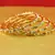 Gold Moti Stone Cz Polki Kundun Meenakari Pearl Bangle Kara