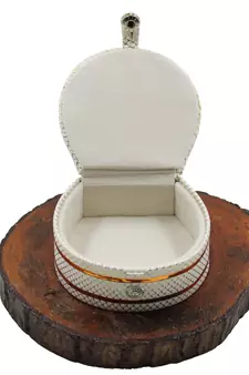 Atorakushon   Jewellery Storage Box Travel Bangle Box Necklace Wardrobe Organizer Vanity Box For Women Pack Of 6