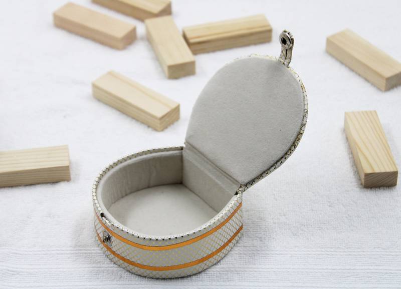 Atorakushon   Jewellery Storage Box Travel Bangle Box Necklace Wardrobe Organizer Vanity Box For Women Pack Of 4